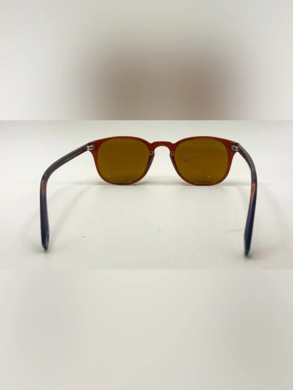 Warby Parker Downing 611 Brown Oval Sunglasses Frames Only